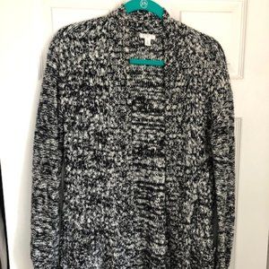 Black and White Cardigan